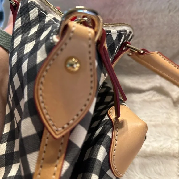 Rare Dooney & Bourke Gingham Audrey Satchel. EUC - Picture 10 of 10